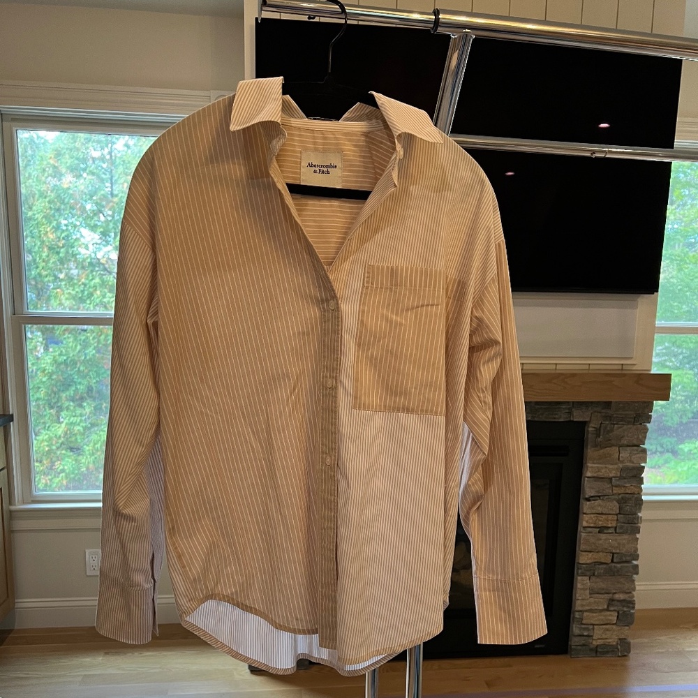 Abercrombie & Fitch Over-sized button down